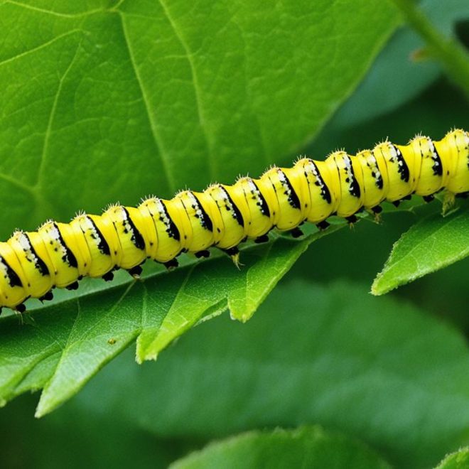 Unveiling the Yellow Spicebush Swallowtail Caterpillar