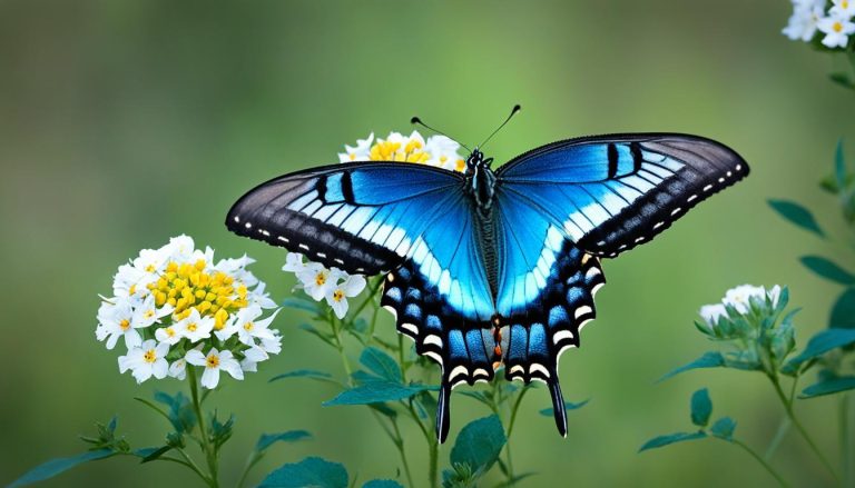 Discover the Majestic Blue Swallowtail Butterfly