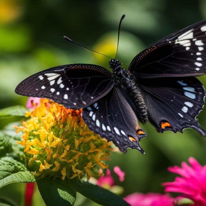 Discover the Mystique of Black Butterfly Insects