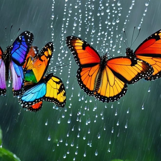 Can Butterflies Fly in the Rain? Weather and Flight