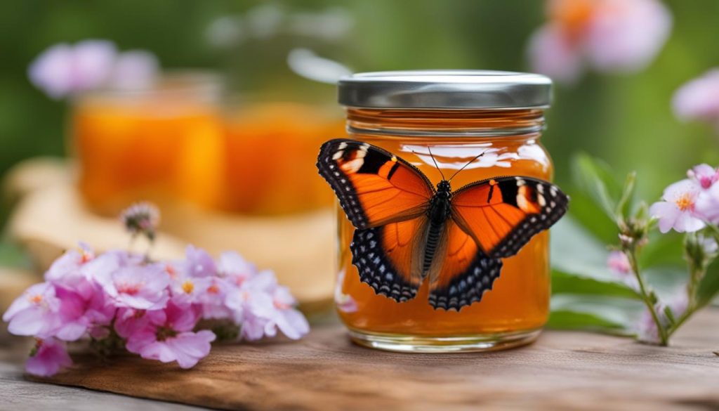 Homemade butterfly nectar