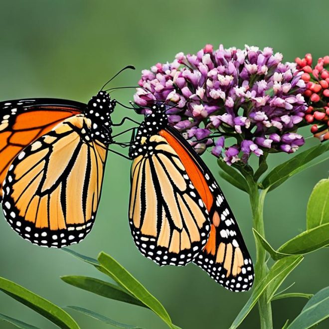 Monarch Butterfly and Milkweed: A Crucial Duo