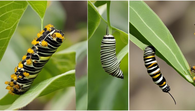Monarch Caterpillar Stages: All 5 Instars Explained