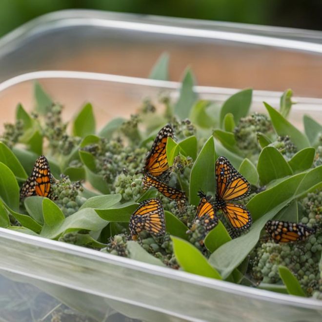 Monarch Butterfly Caterpillar Kit: Raise Your Own!