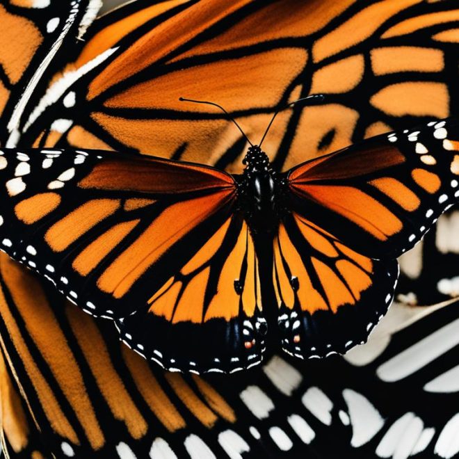 Monarch Butterfly Close Up: Nature’s Vibrant Art