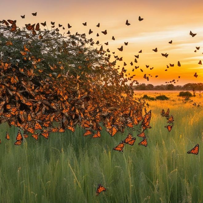Monarch Butterfly Family: A Majestic Journey