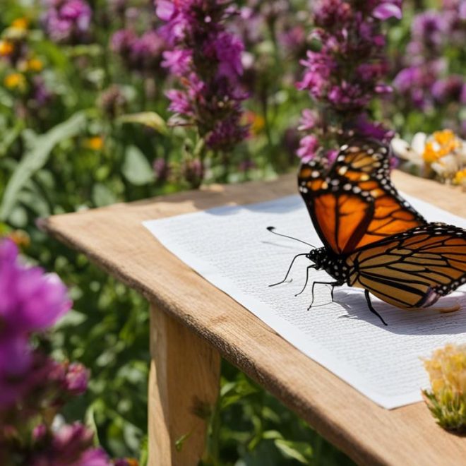 Monarch Butterfly Nectar Recipe for Garden Bliss
