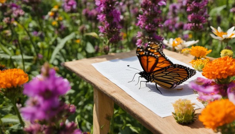 Monarch Butterfly Nectar Recipe for Garden Bliss
