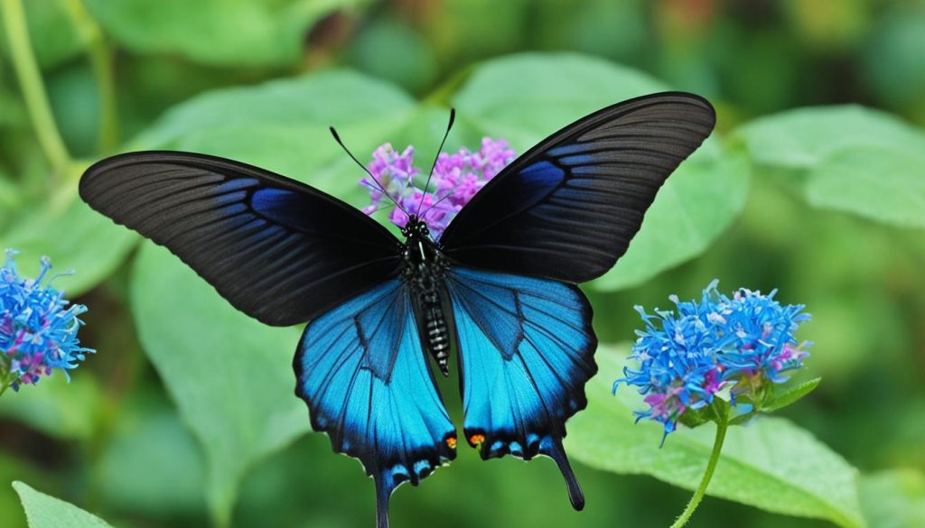 Papilio bianor behavior