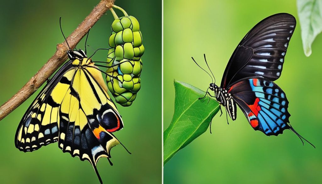 Papilio bianor life cycle