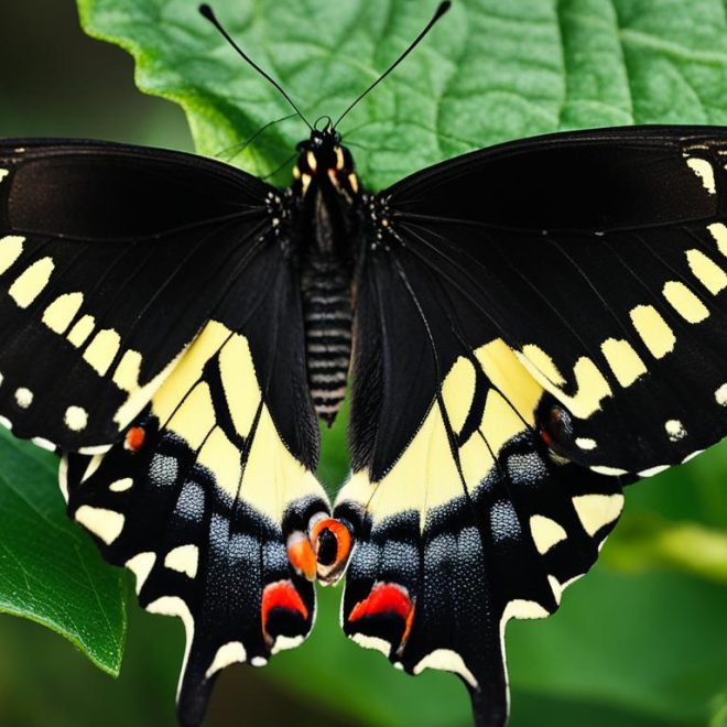 Discover the Majestic Papilio Polyxenes Butterfly