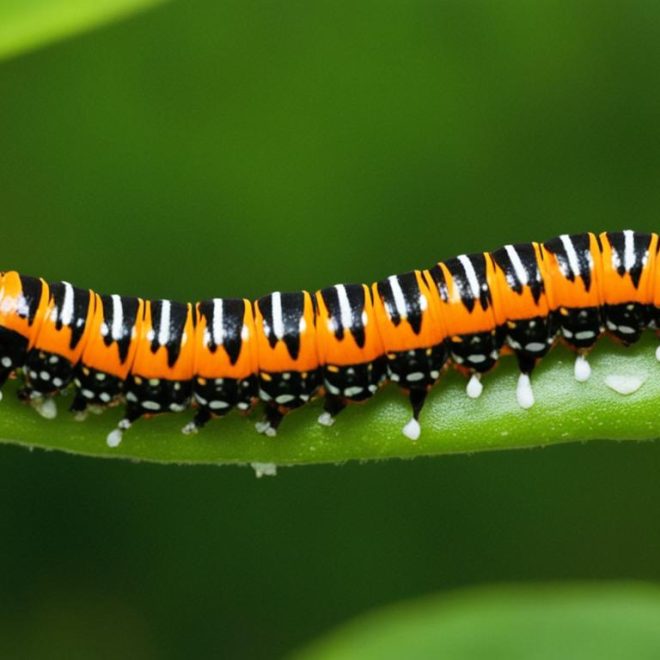 Spicebush Swallowtail Caterpillar: Orange Wonder