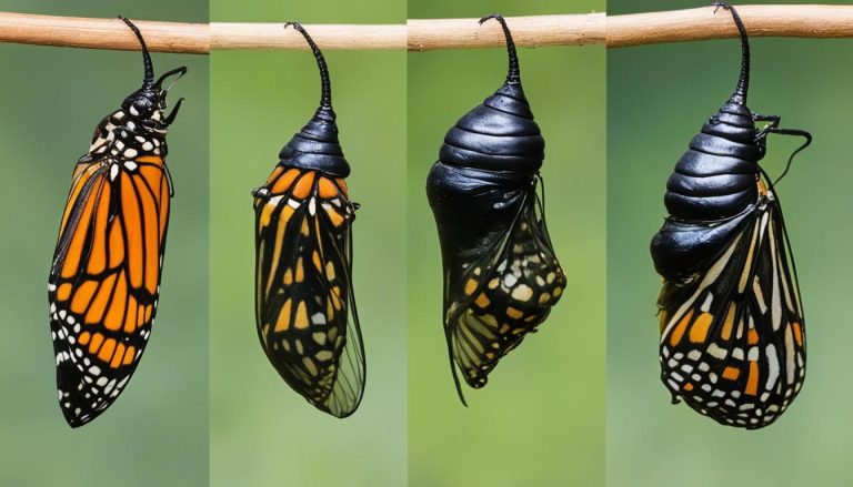 Monarch Butterfly Chrysalis Stages Unveiled