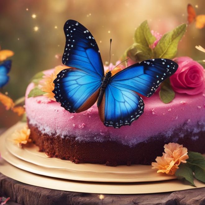 Butterflies in Send a Cake – Are They Real?