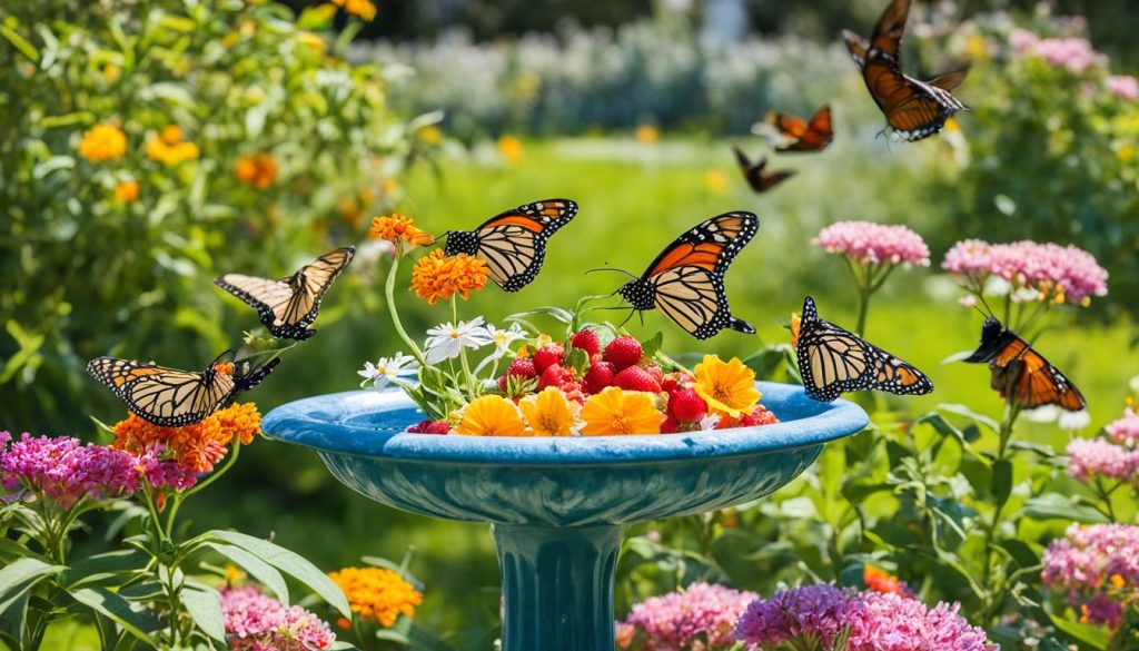 Attracting monarch butterflies