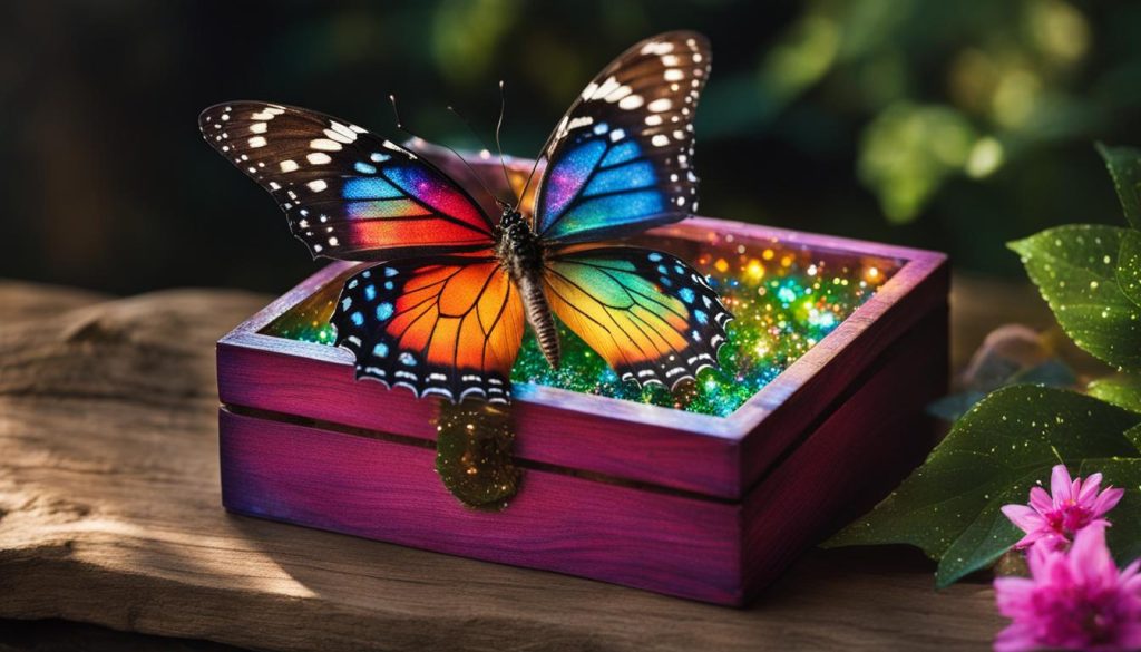 Flying Butterfly Surprise Box