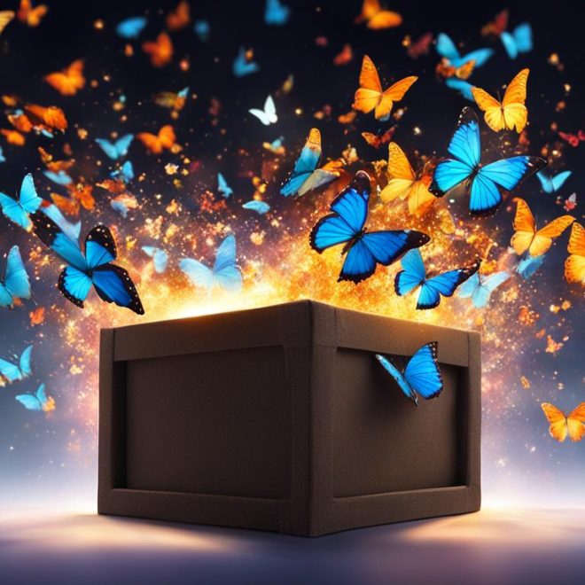 Release Magic – How do you put flying butterflies in a box?