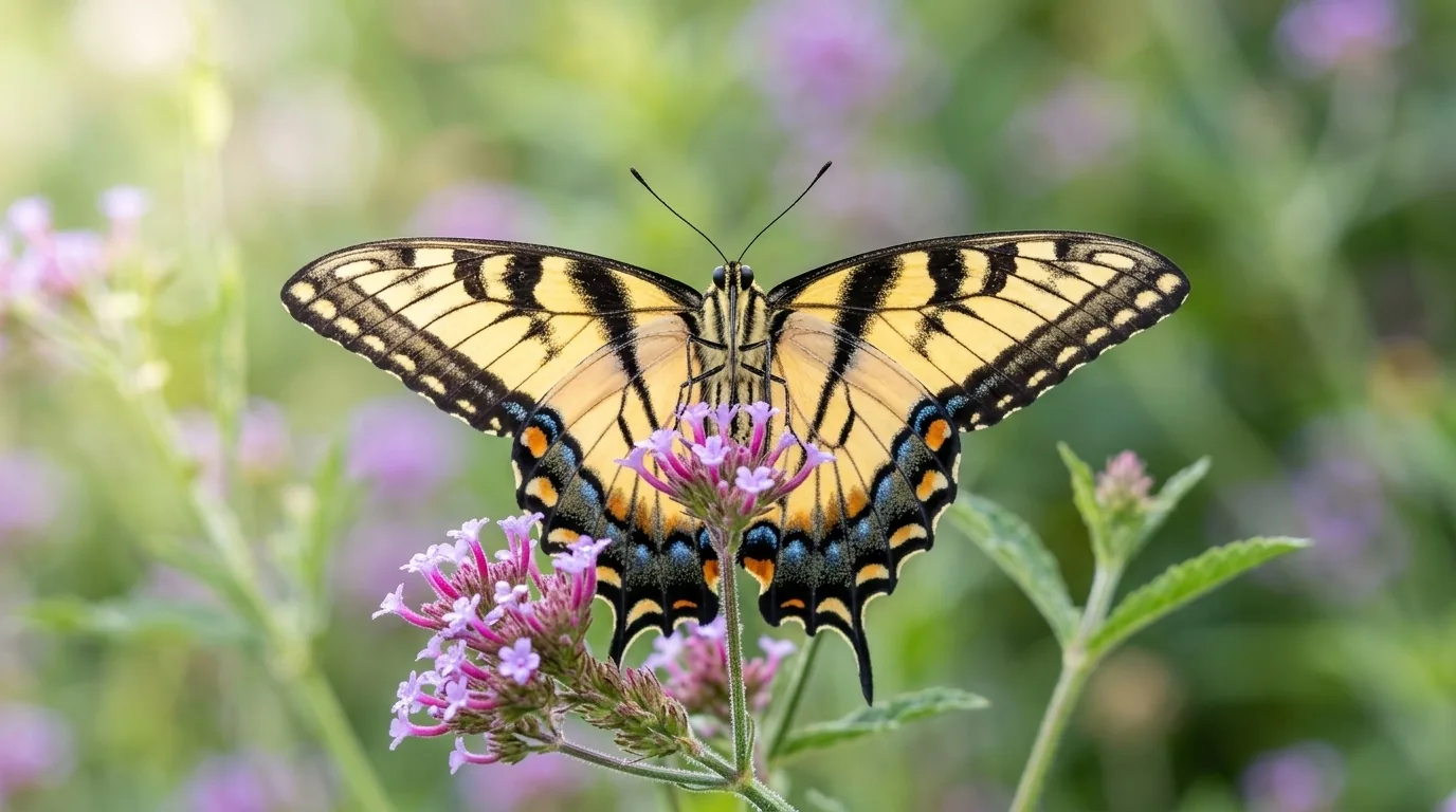 Detail view of Butterfly Coloring Page Collection 4 Beautiful Designs to Print