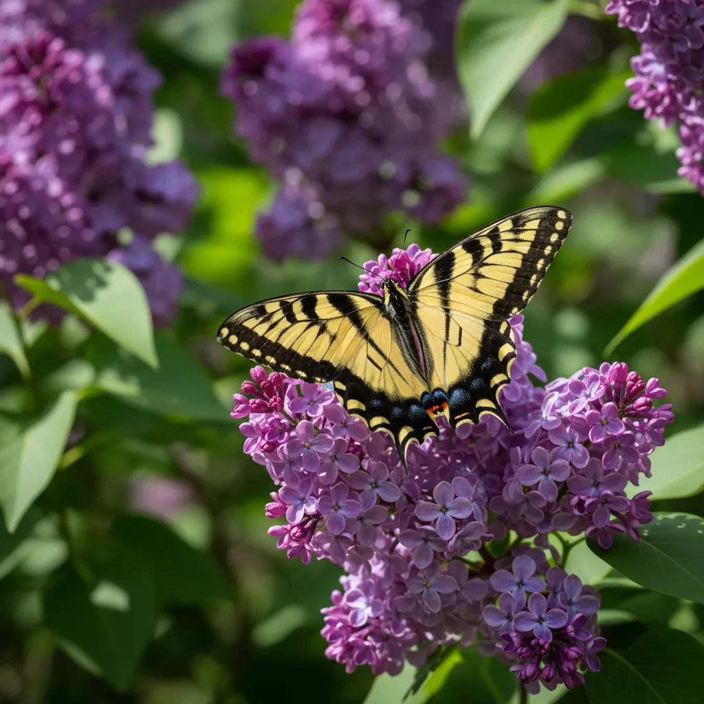 eastern tiger swallowtail butterfly