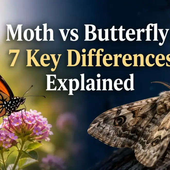 Moth vs Butterfly: 7 Key Differences Explained