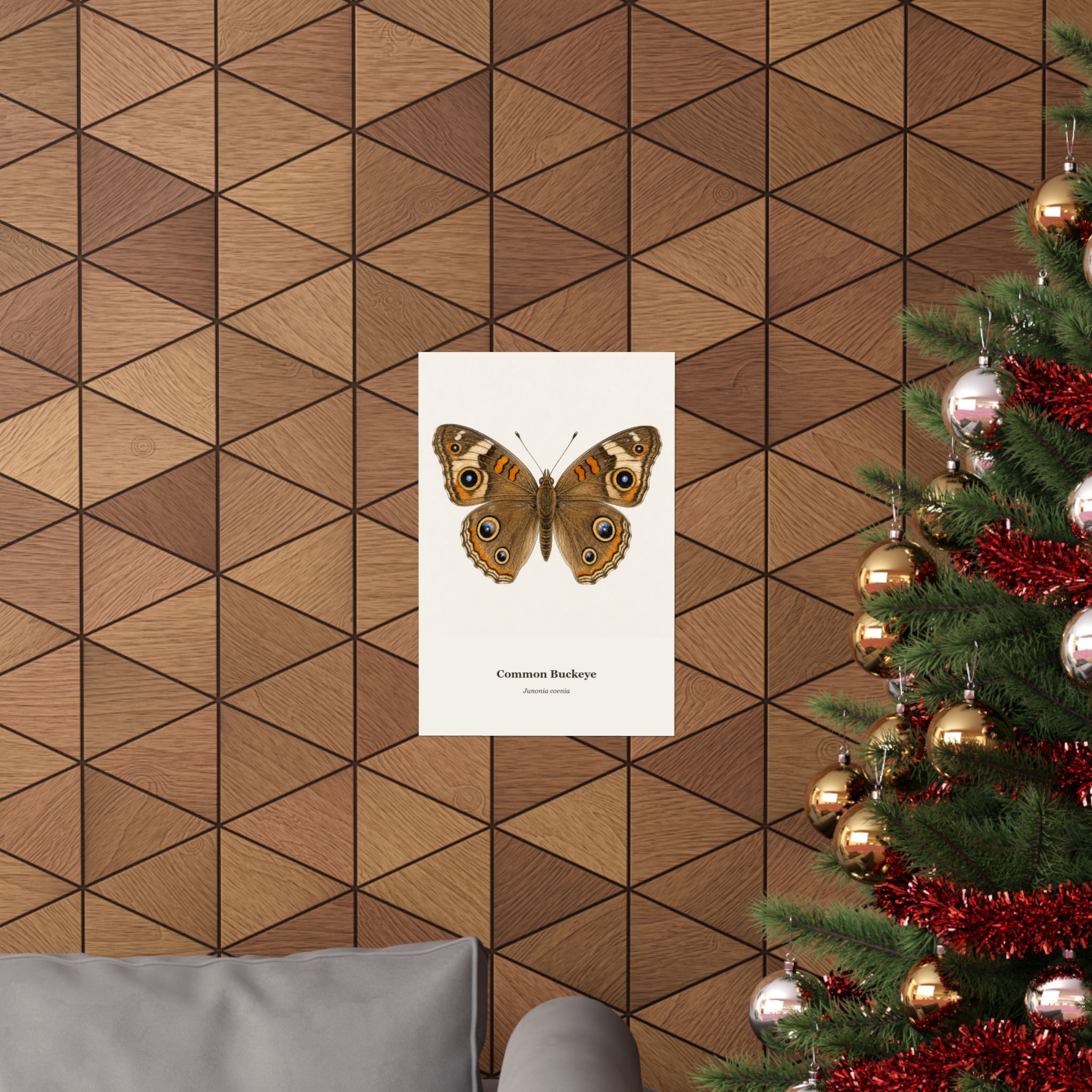 Common Buckeye Watercolor Print - Image 4