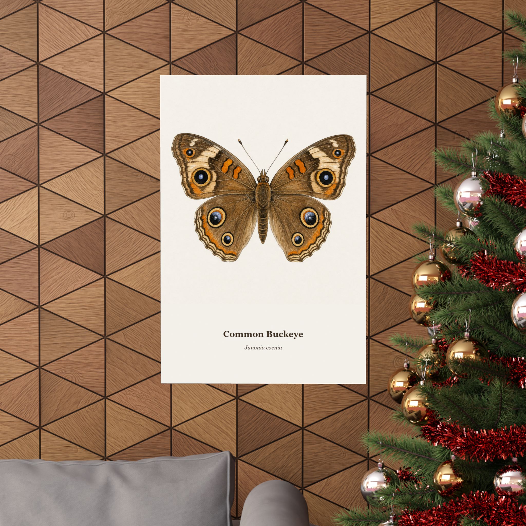 Common Buckeye Watercolor Print - Image 8