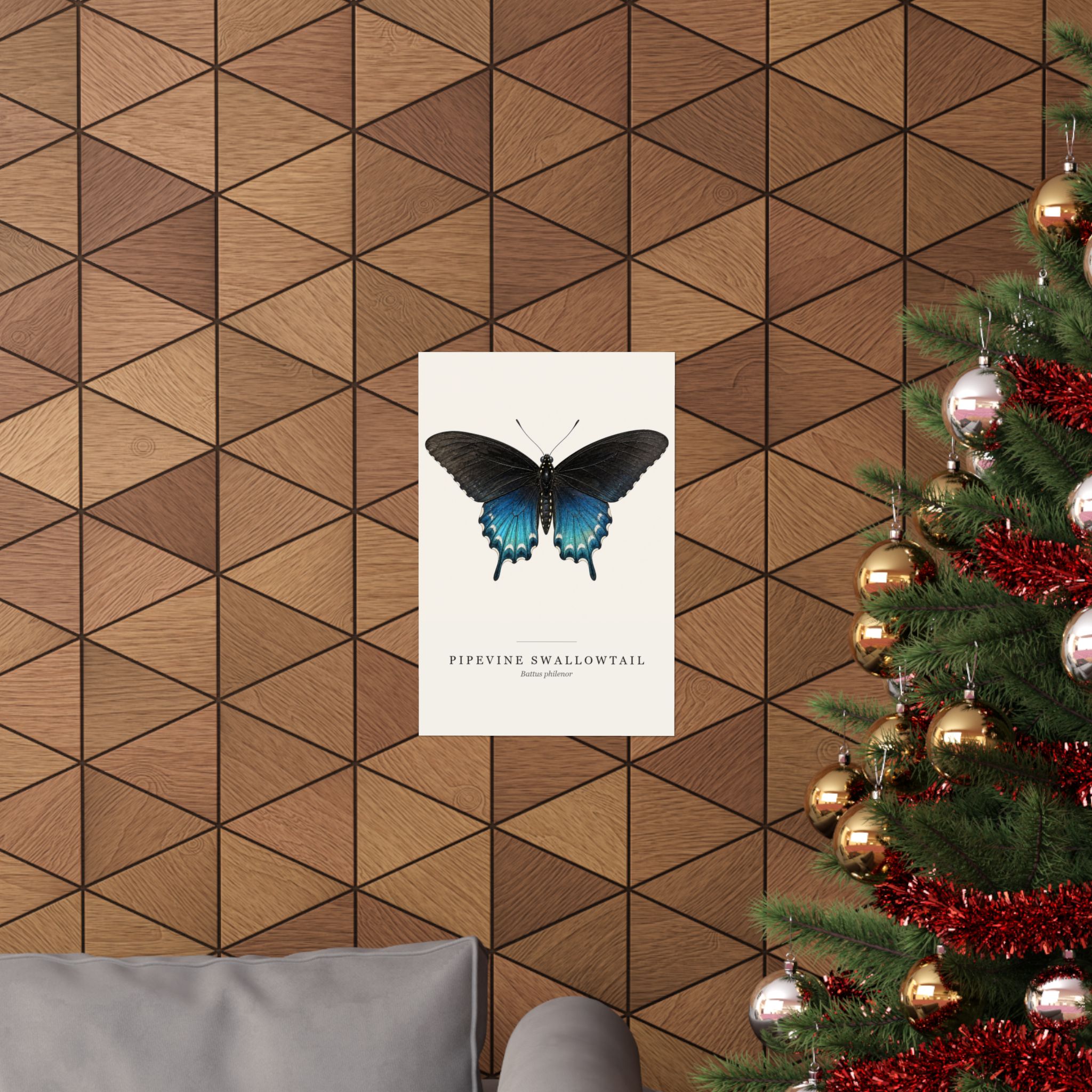 Pipevine Swallowtail Watercolor Print - 12x18 - Image 4
