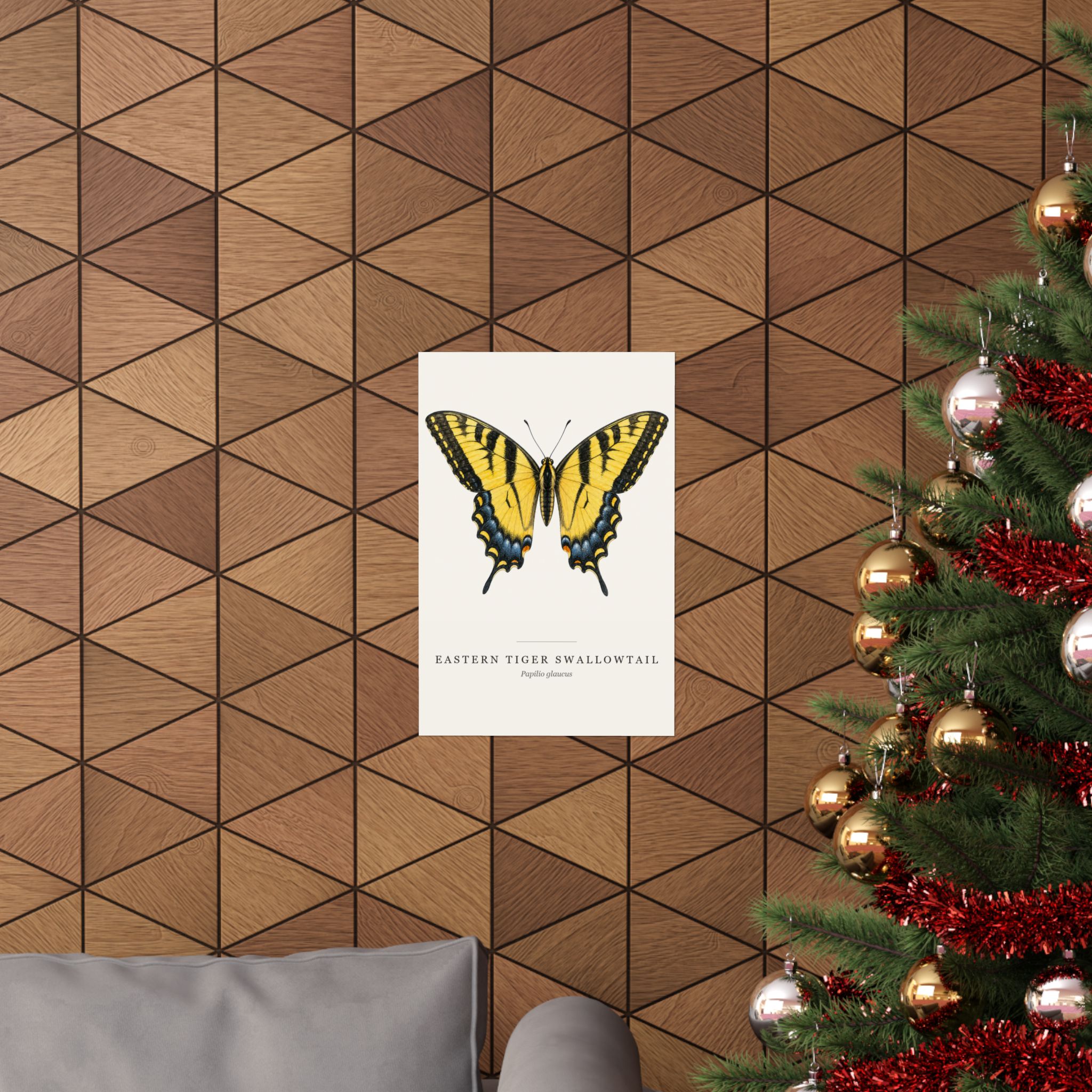 Eastern Tiger Swallowtail Watercolor Print - 12x18 - Image 4