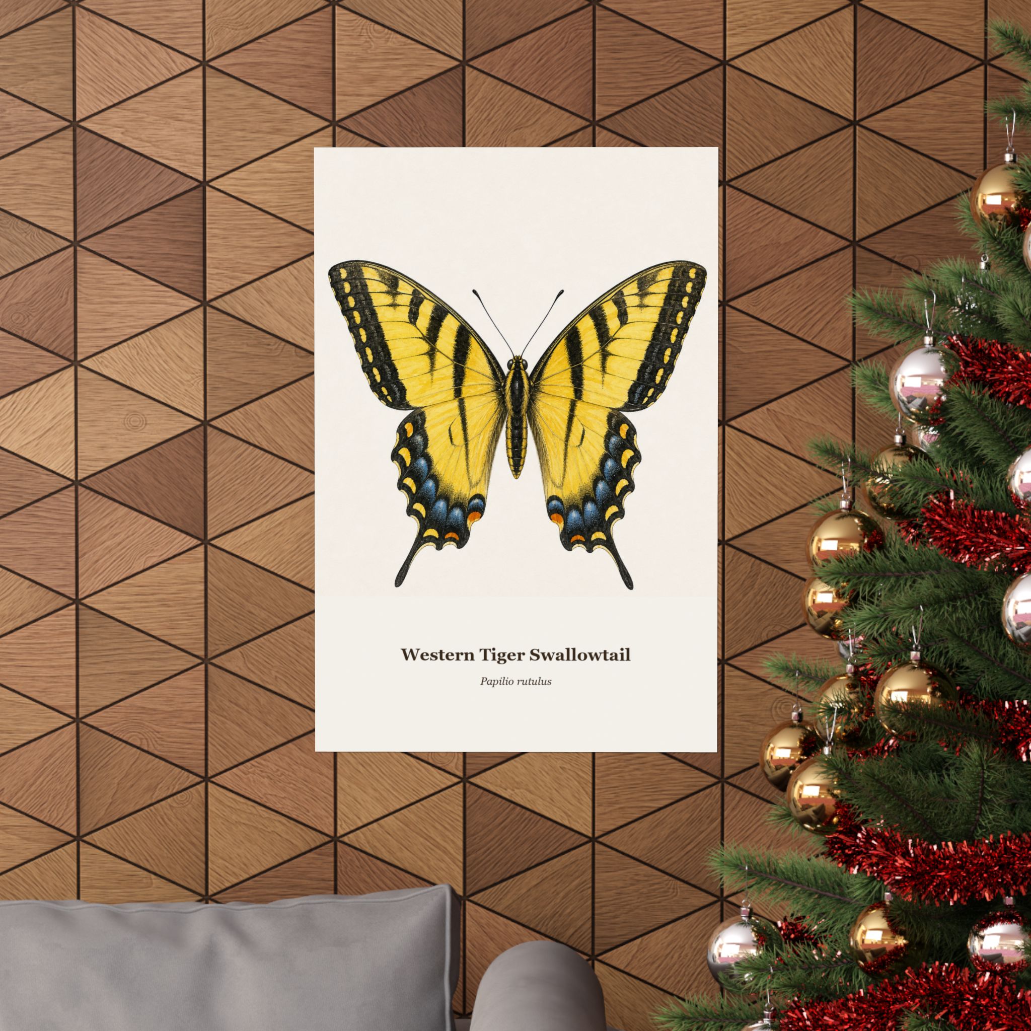 Western Tiger Swallowtail Watercolor Print - Image 8