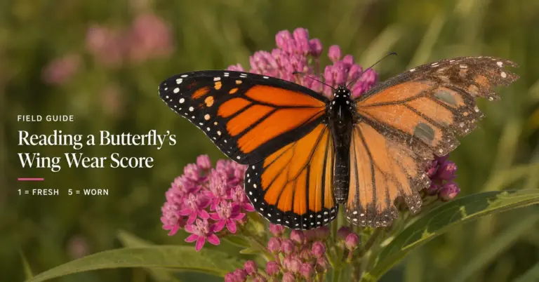 How to Estimate a Butterfly’s Age from Its Wings (The 1-5 Scoring System)